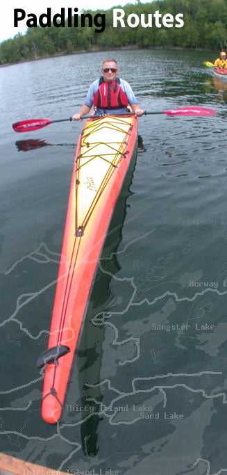 FRONTENAC PARK PADDLING ROUTES