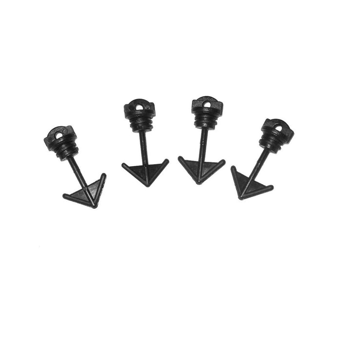 Jackson Kayak - Drain Plug Flat Kit (4pk)