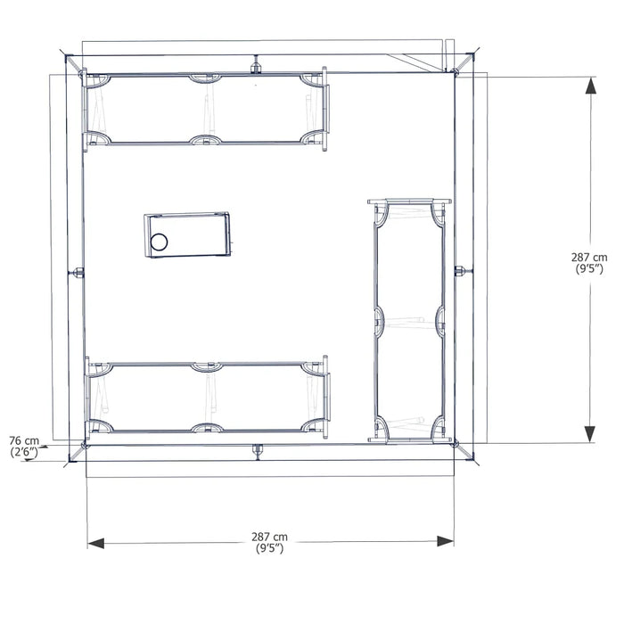 Esker - Multi Winter Tent - 10X10