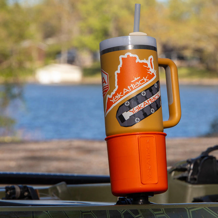 YakAttack - MultiMount Cup Holder Orange