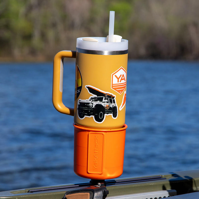 YakAttack - MultiMount Cup Holder Orange