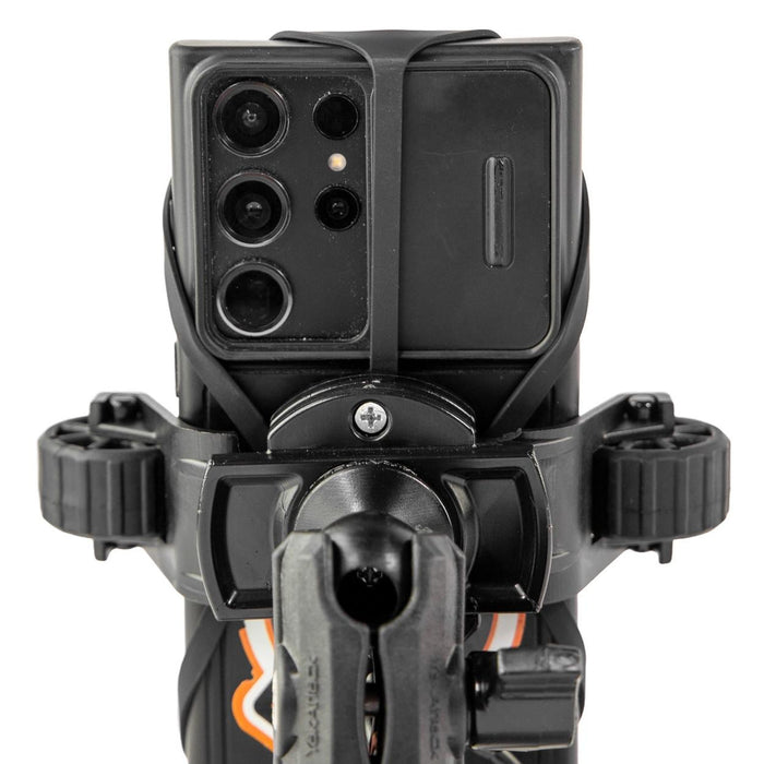 YakAttack - RotoGrip Phone Holder with 1" Screwball Track Mount