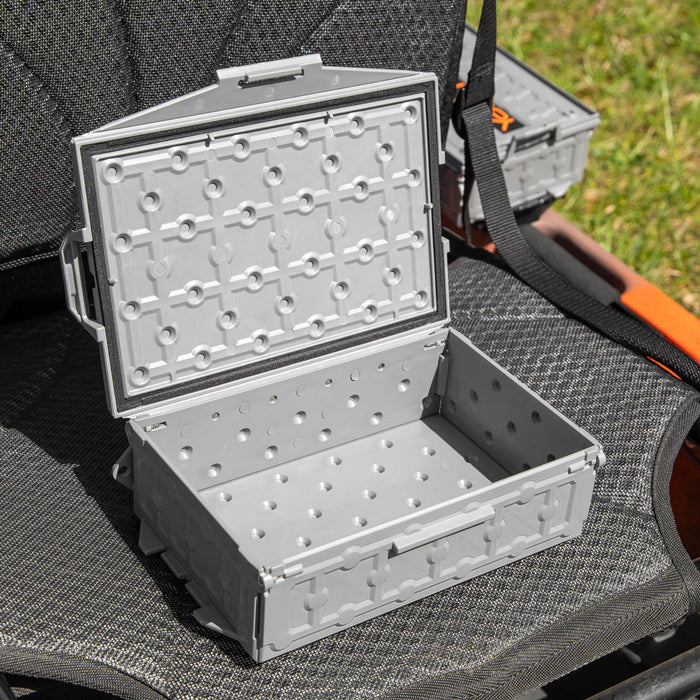 YakAttack  - TracPak Stackable Storage Box - Individual Grey