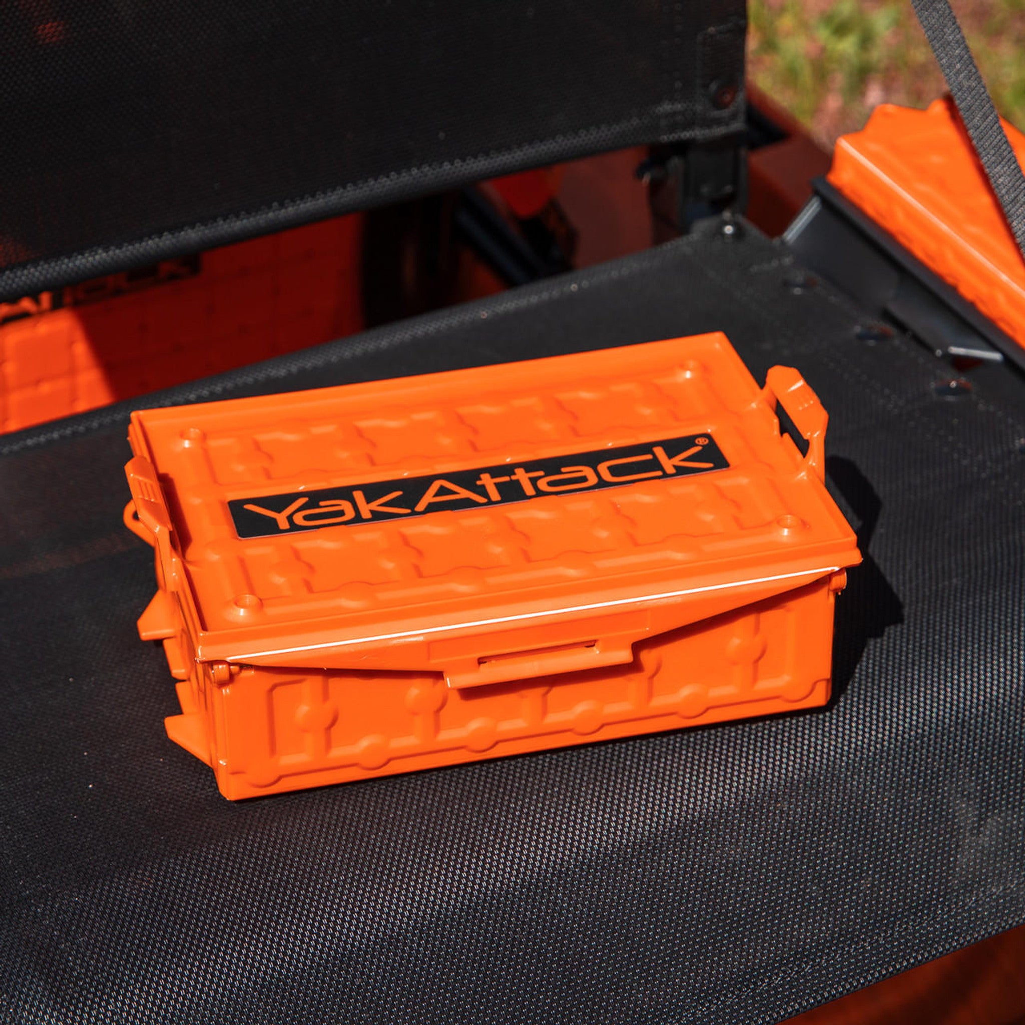 YakAttack  - TracPak Stackable Storage Box - Individual  Orange