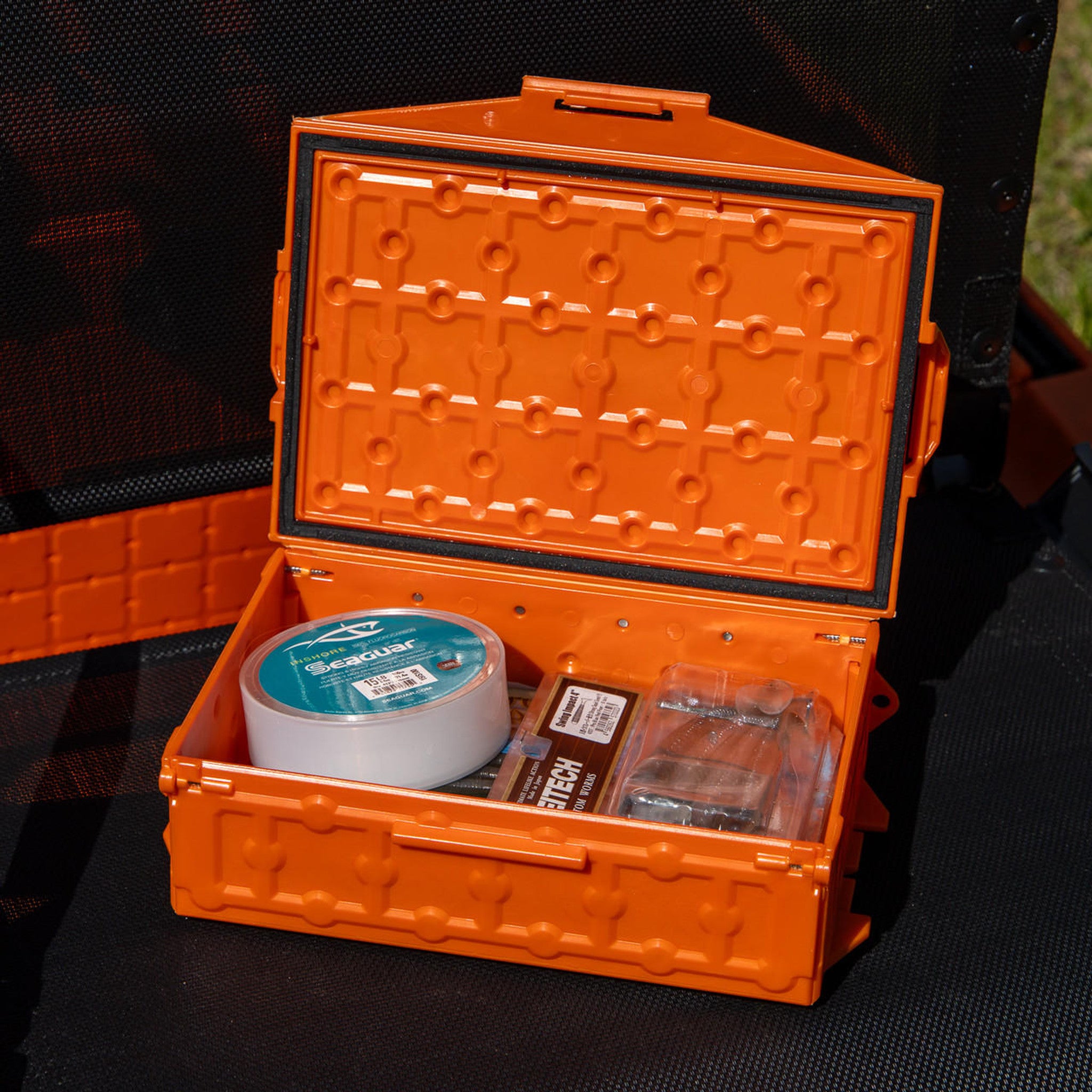 YakAttack  - TracPak Stackable Storage Box - Individual  Orange