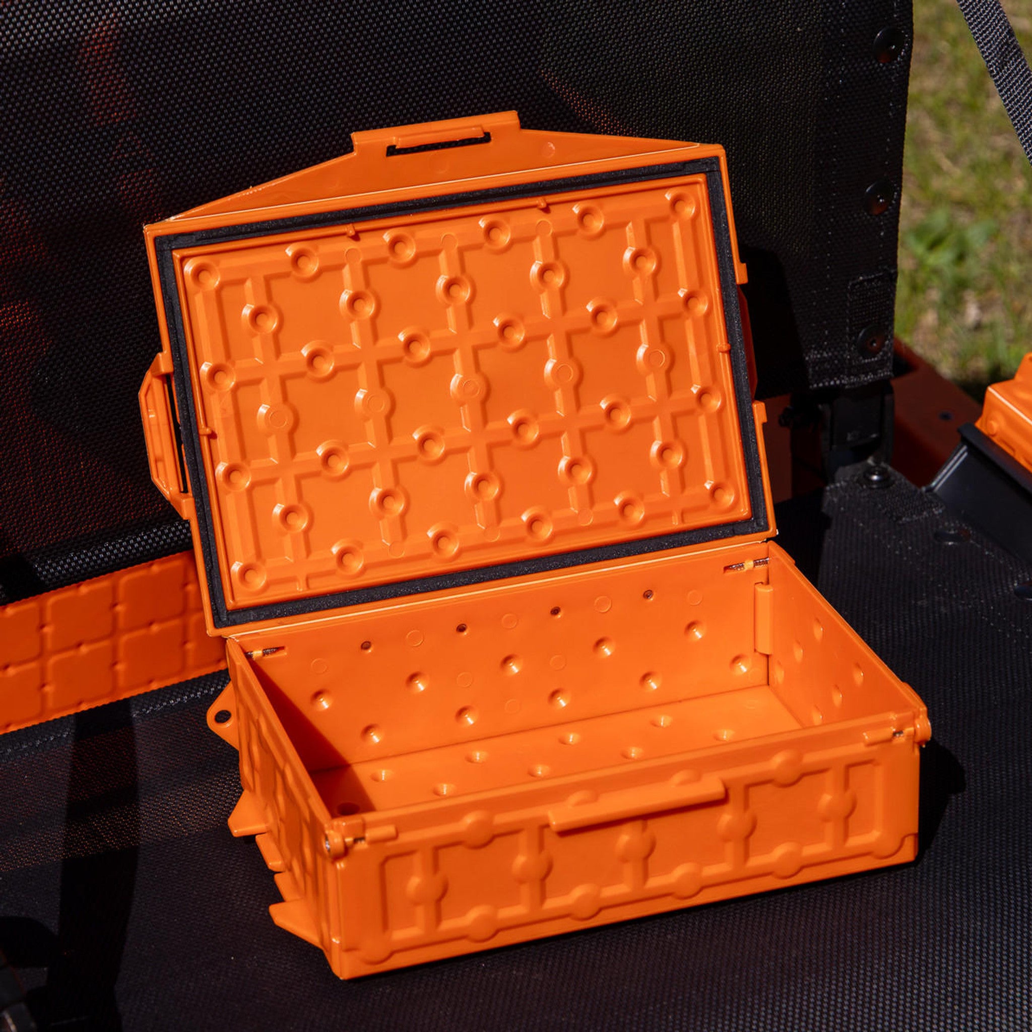 YakAttack  - TracPak Stackable Storage Box - Individual  Orange