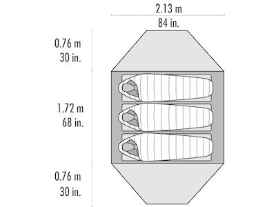 MSR - Elixir 3 Person Tent