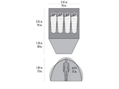 MSR - Habitude 4 Tent