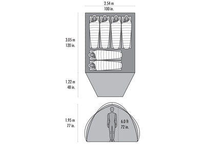 MSR - Habitude 6 Tent