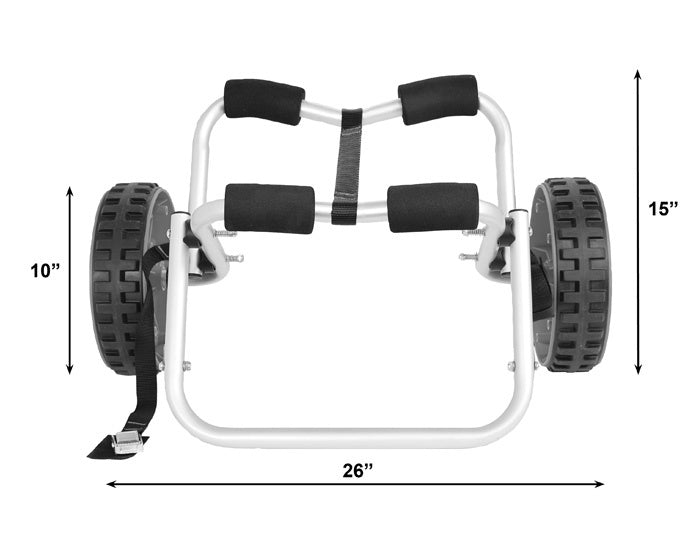 Malone - NomadTRX Standard Kayak Cart (NoFlat Tires)