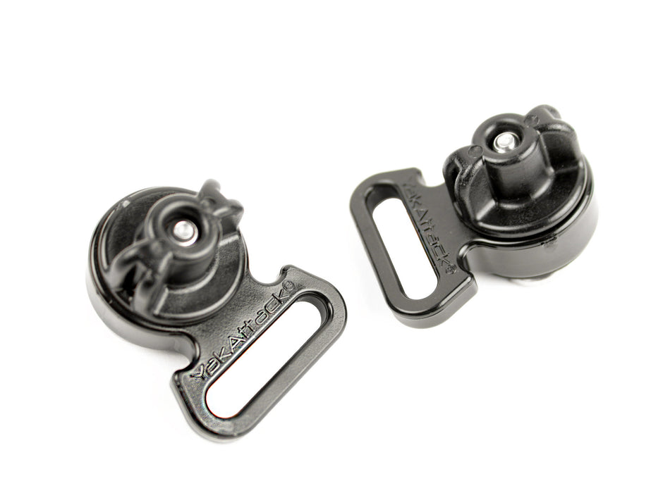 YakAttack - Horizontal Tie-Down Track Mount - Pair