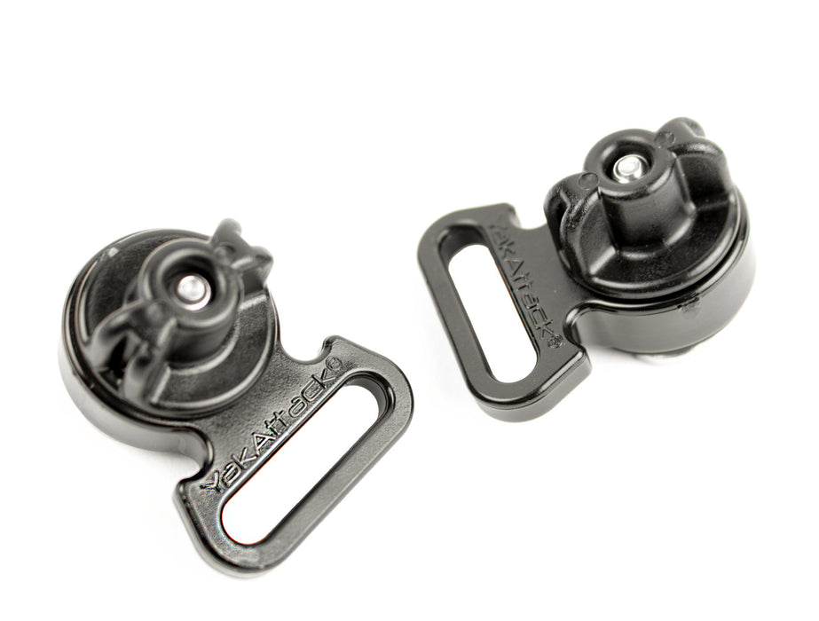 YakAttack - Horizontal Tie-Down Track Mount - Pair