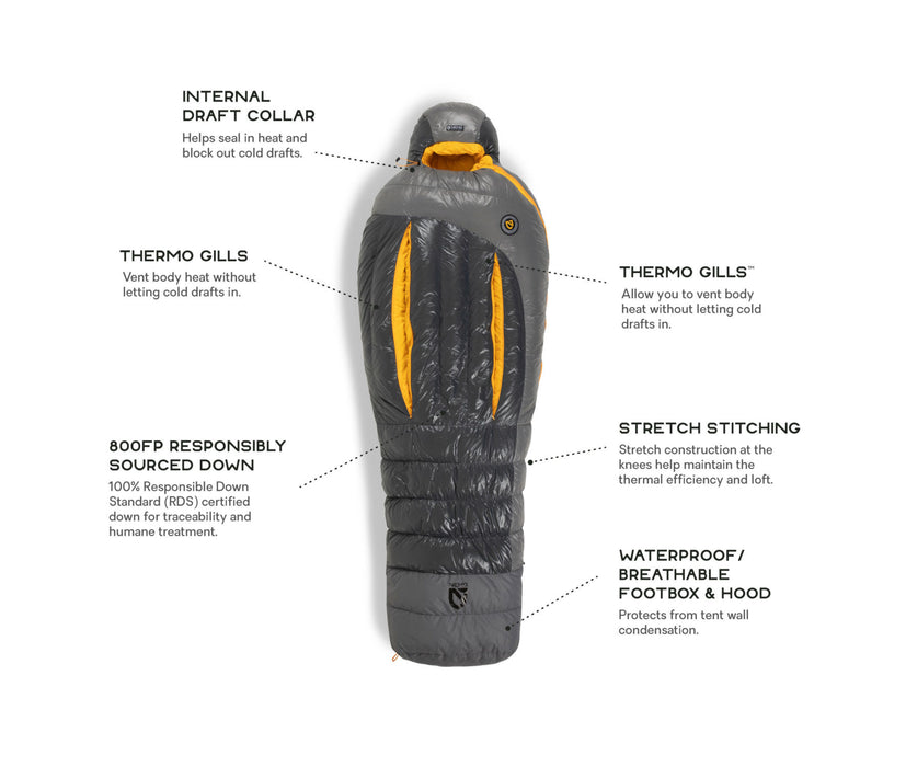 Nemo - Sonic Down Sleeping Bag  0F/-18C