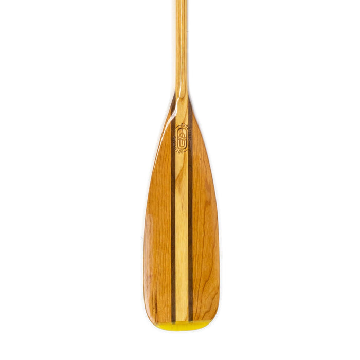 White Ash Cherry/Walnut 7" Beavertail Canoe Paddle