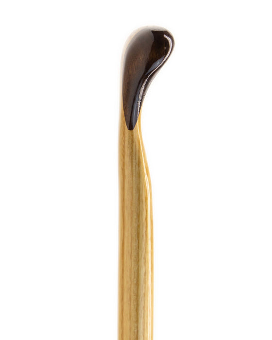 White Ash Cherry/Walnut 7" Beavertail Canoe Paddle