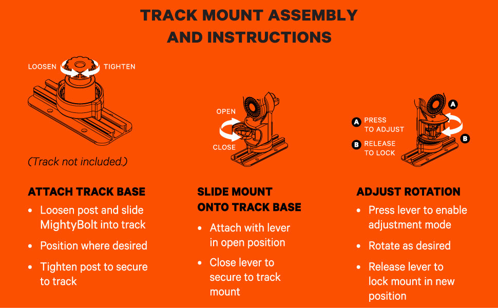 YakAttack - LockNLoad Track Base