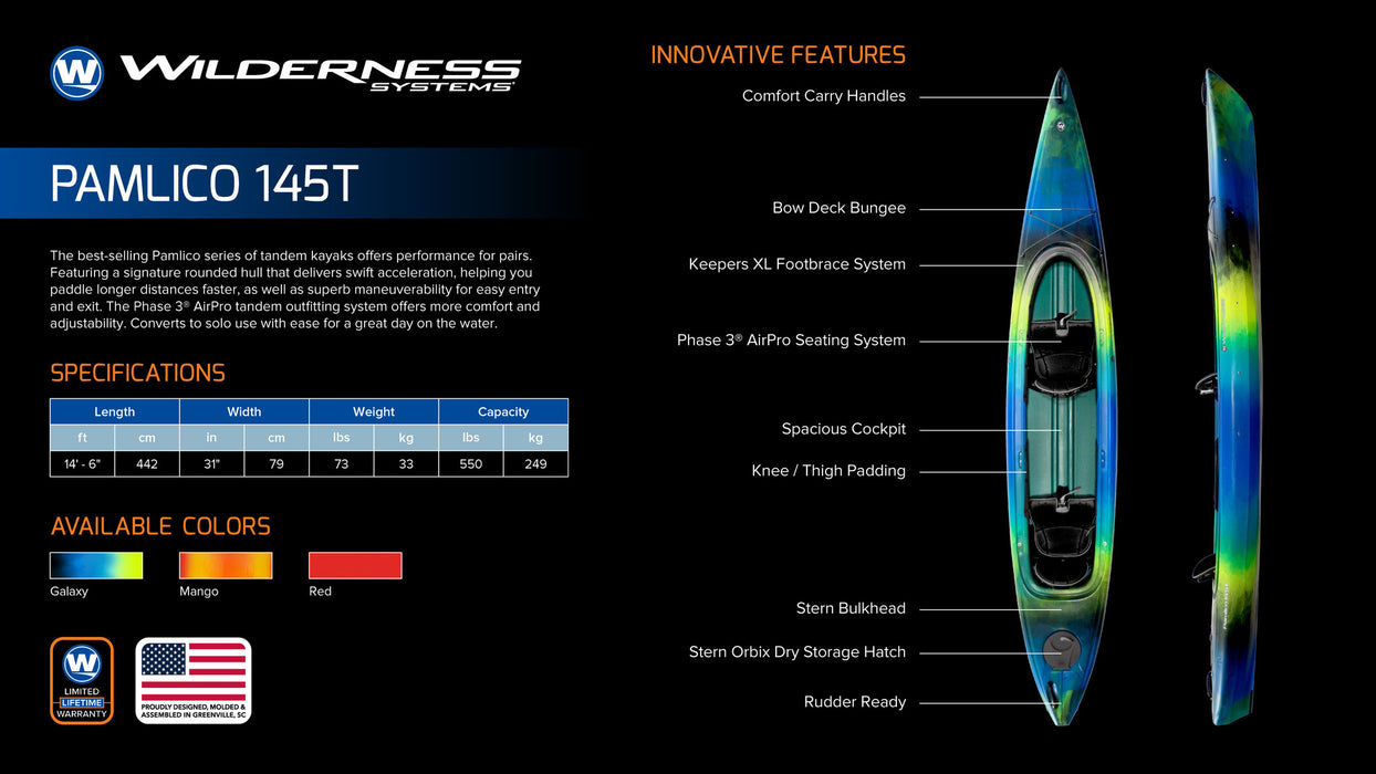 Wilderness Systems - Pamlico 145T